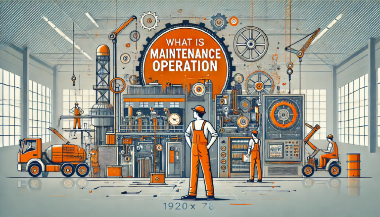 What is Maintenance Operation | Everything You Need to Know